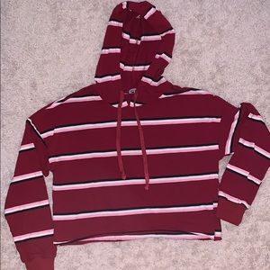 Charlotte Russe Cropped Hoodie/Shirt